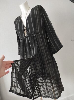 L/XL bТуника бренд черная платье