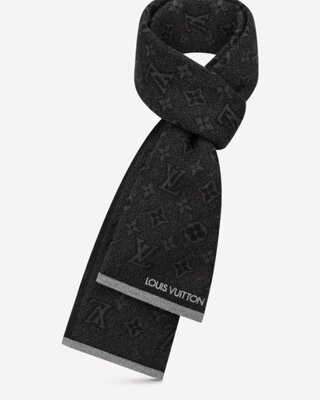 Шикарный мужской шарф Louis Vuitton, кашемир в наличии