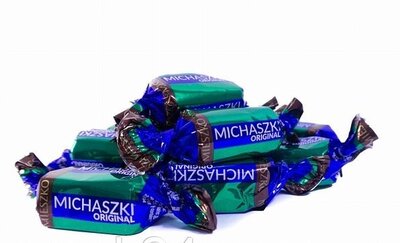 Конфеты шоколадные с арахисом Mieszko Michaszki Original 1 кг Польша