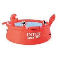 Intex Бассейн надувной Crab Easy Set, в коробке, 26100