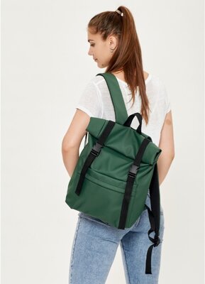 Продано: Жіночий рюкзак ролл Sambag RollTop Milton зелений, 11 кольорів