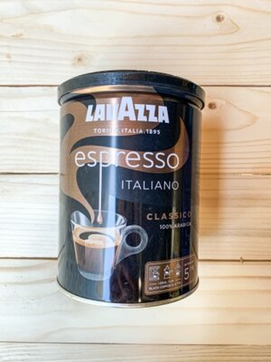 Молотый кофе Lavazza espresso жб, 250гр., Италия