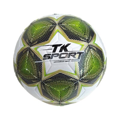 Продано: Мяч футбольный C 44450 TK Sport , вес 400-420 грамм, материал TPE, размер 5
