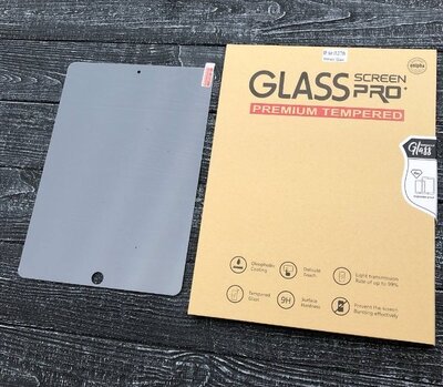 Защитное стекло для Apple iPad 12.9 A1652 2017 Защитное Стекло на айпад 12.9 New без кнопки эффе
