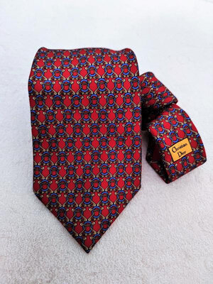 Christian dior шелковый галстук /492/