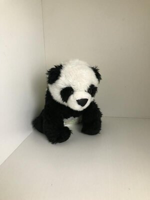 Детская мягкая игрушка панда идеал оригинал черно-белая
