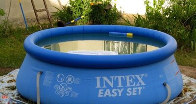 Продано: Надувной Бассейн Большой Intex Easy Set