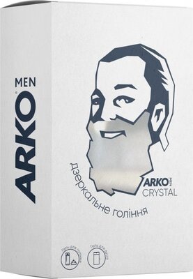 Подарочный набор Arko Men Гель для бритья Crystal 200 мл Гель для душа 2в1 Crystal 260 м