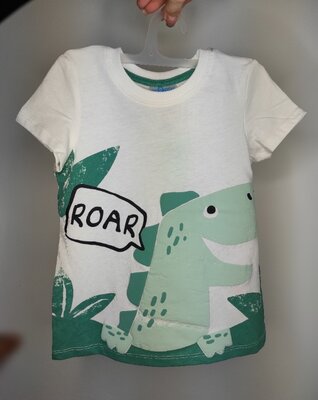 Футболка детская, футболка для мальчика, футболочка для мальчика, футболка с динозавром