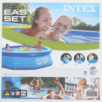 Продано: Надувний басейн Intex Easy Set 28122 з фільтр-насосом, 305 76 см