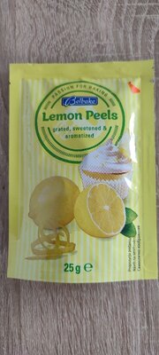 Органическая тертая цедра лимона. 25 грамм Германия