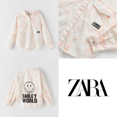 Продано: рубашка Zara рубашка сорочка Zara на девочку 10 лет. Стильна сорочка Zara на дівчинку 10 років.