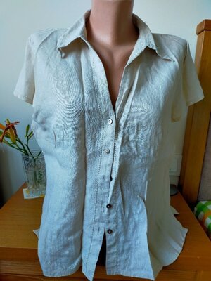 Блуза из льна 44-46