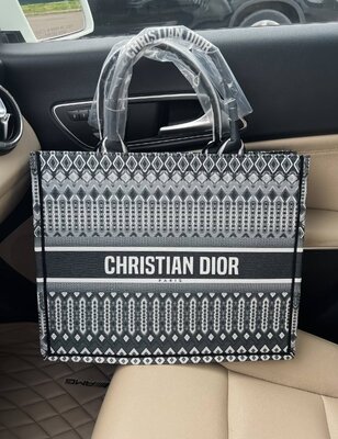 Женская Сумка Christian Dior Book Premium Black White