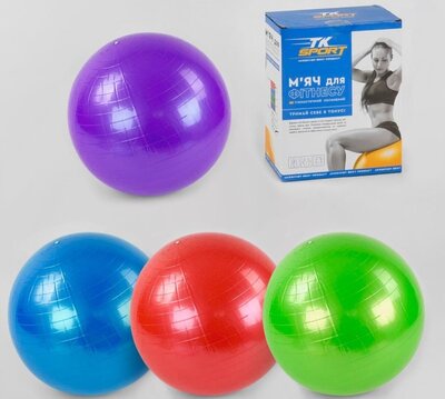 Мяч Фітбол для фітнесу TK Sport , D55 см