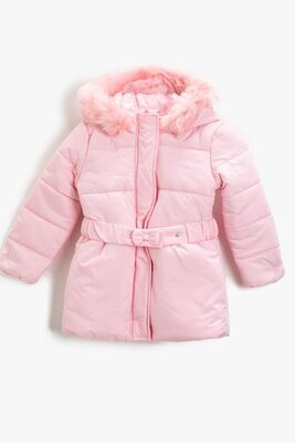 Продано: Зимова куртка плащ парку рожева koton 110 116 4-5 зимова демі синтепон зима