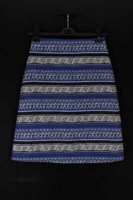 Брендовая гобеленовая юбка миди bonmarche . размер uk18/eur46.