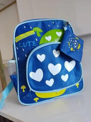 Рюкзак школьный портфель для первоклассников и садика мальчишкам Яркий