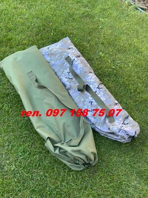 Продано: раскладушка- кровать Нато армейская с чехлом для хранения