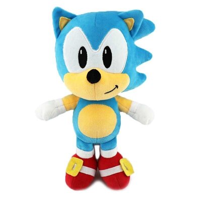 Мягкая плюшевая игрушка Супер Соник - Ежик Соник в детстве 25см Super Sonic Plush