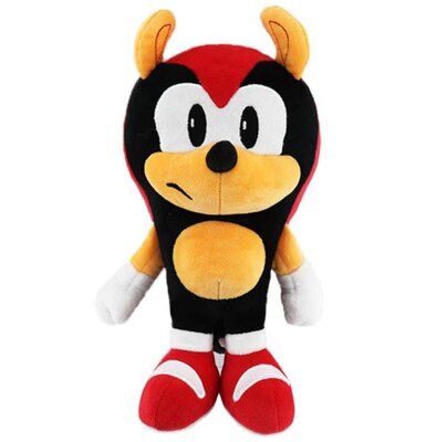 Мягкая плюшевая игрушка Супер Соник - Ежик Шедоу с рошками 25см Super Sonic Plush