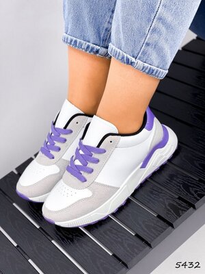 Продано: Кросівки жіночі Kiri білий фіолетовій сірий