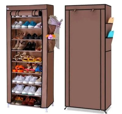 Стелаж для хранения обуви Shoe Cabinet 160X60Х30 Полка для обуви Тканевый стелаж для обуви
