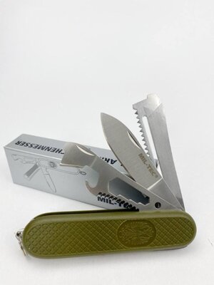 Нож армейский карманный Всу ЗСУ 15340000 7181 18,5 см оливковый