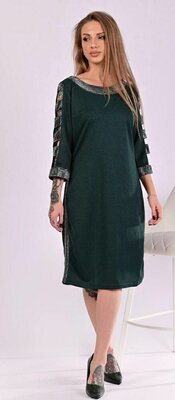 Продано: Стильна жіноча сукня нарядня платье нарядное класическое с люрексом