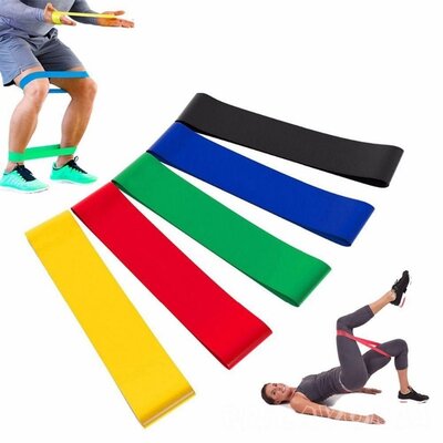 5 шт фитнесс резинок для кроссфита u-powex, спортивные ленты для йоги фитнеса, fit simplify go do