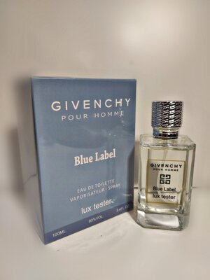 Туалетная Парфюмированная вода Givenchy Pour Homme Blue Label Живанши поур хом лейбл 100 мл