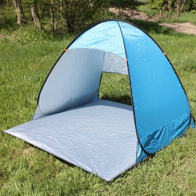 Продано: Палатка пляжная двухместная самораскладывающаяся 150 165 110 см Синяя