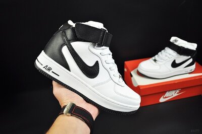 кросівки термо Nike Air Force 1 арт 21177 найк, форси, демі, зима 