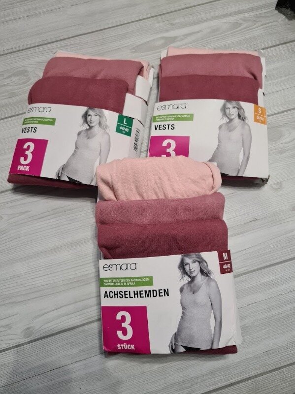 Продано: Майка бавовна Esmara Німеччина - футболки, майки esmara в  Хмельницком, объявление №33560878 Клубок (ранее Клумба)