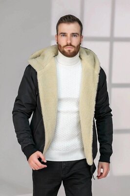 Продано: Чоловіча куртка на меху, мужская куртка. Скидка
