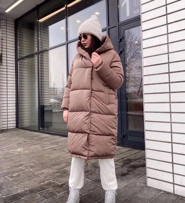 Тепла довга куртка жіноча. Зимова куртка жіноча