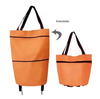 Складная тележка 5л. для покупок сумка-тележка с колесами складная сумка для продуктов