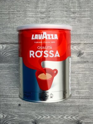 Кофе Lavazza Qualita Rossa жб молотый 250 г. Италия