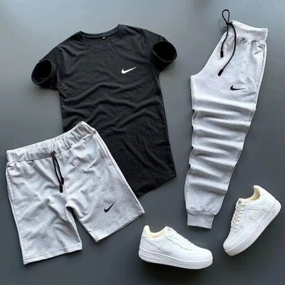 Спортивний чоловічий сет/комплект/костюм Nike. Футболка шорти штани