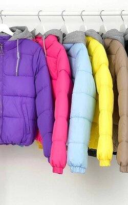 Стильная демисезонная куртка 42-46 р 6 Цветов