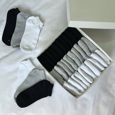 Продано: Носки чоловічі не бренд в наборі 30 пар носків