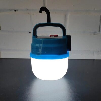 Продано: Подвесной фонарь светильник LED с крючком для кемпинга с аккумулятором, фонариком и солнечной панель