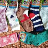 Шкарпетки тепленькі масажна підошва 7 пар асорті