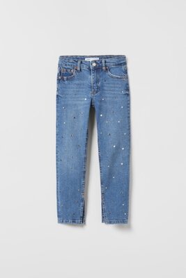 Джинси Zara на дівчинку 13/14 років, джинси скіні zara, джинси з розрізами, джинсы Zara на девочку