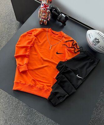 Пушечний весняний чоловічий спортивний костюм Nike. Світшот штани
