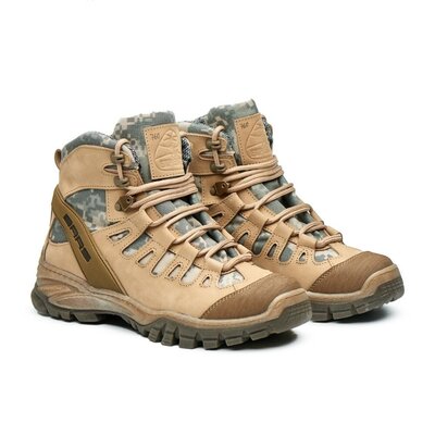 Тактичні весняні військові черевики, берці із натуральної шкіри зі вставками кордури