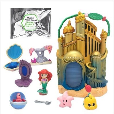Disney Игровой набор замок Русалочка Ариэль Animators' Collection Littles Ariel Micro