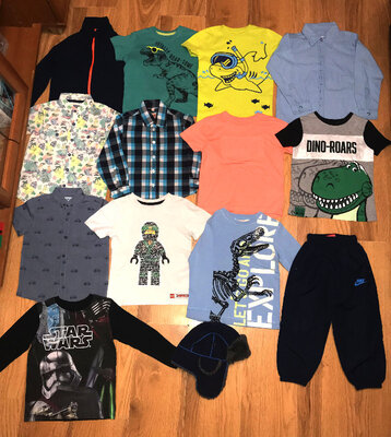 Пакет фирменной одежды для мальчика 3-4 года, 14 шт.