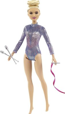 Кукла барби гимнастка Barbie Rhythmic Gymnast Blonde Doll