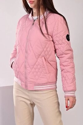 Куртка женская розовая код п666